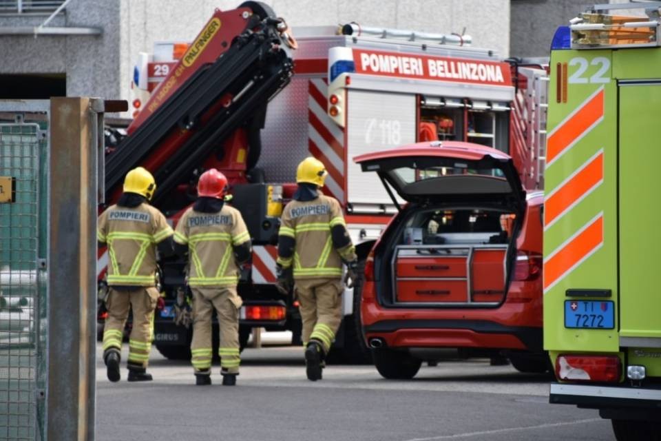 41enne intrappolato: grave infortunio a Giubiasco