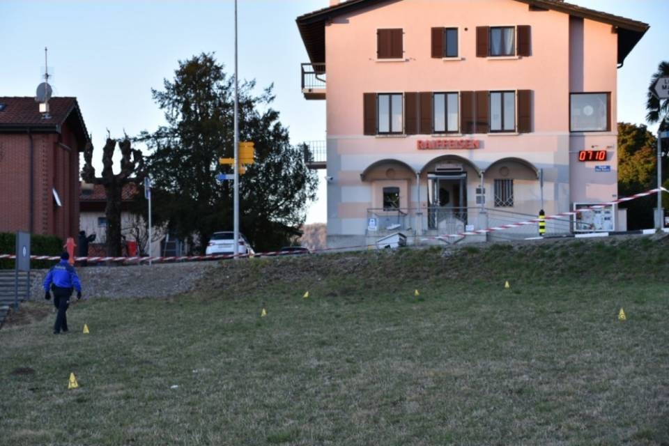 Furto con esplosione a Novaggio: le immagini