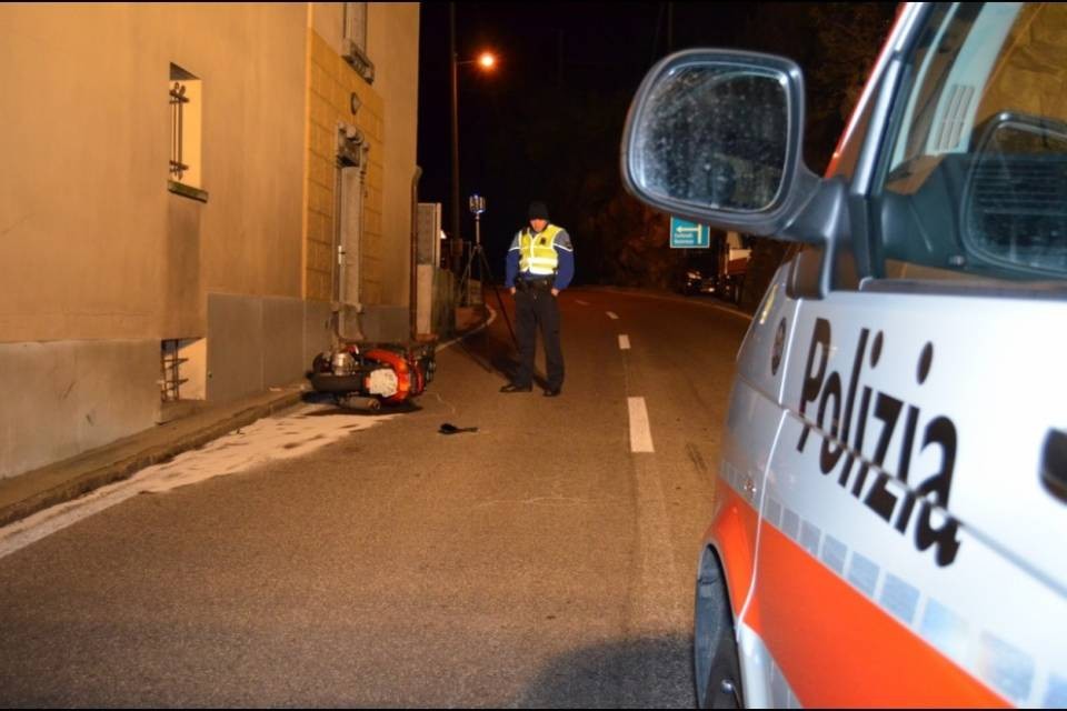Grave incidente a Ponte Brolla