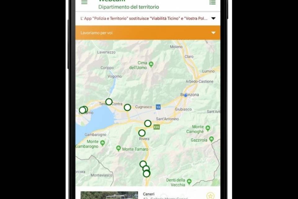 Una nuova versione dell'App "Polizia e Territorio"