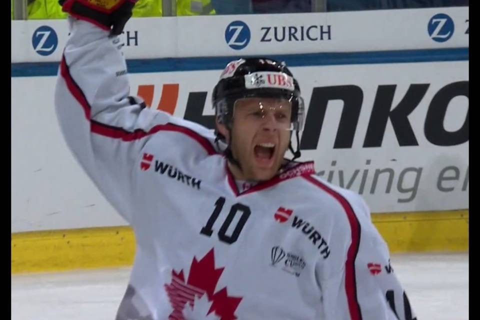 Hattrick di Kevin Clark e il Team Canada stende il Trinec