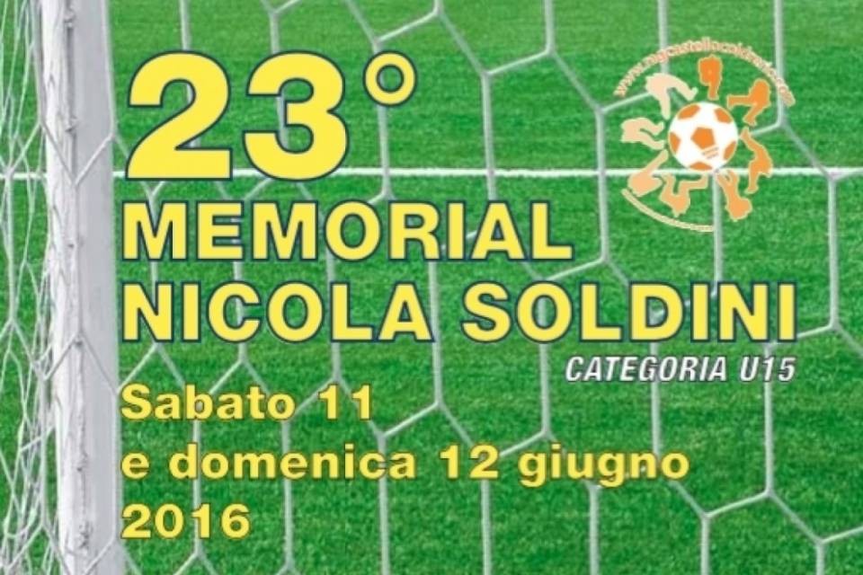 Da sabato la 23esima edizione del Memorial Nicola Soldini