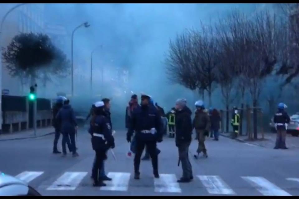 Disordini Como-Varese, anche uno svizzero tra gli ultras