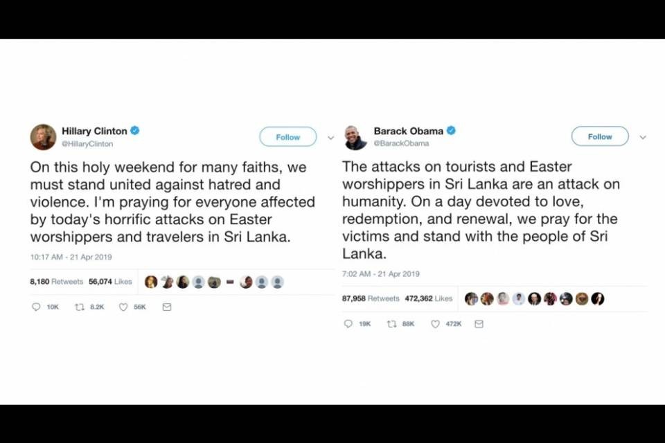 Sri Lanka, Obama e Clinton "non parlano di cristiani"
