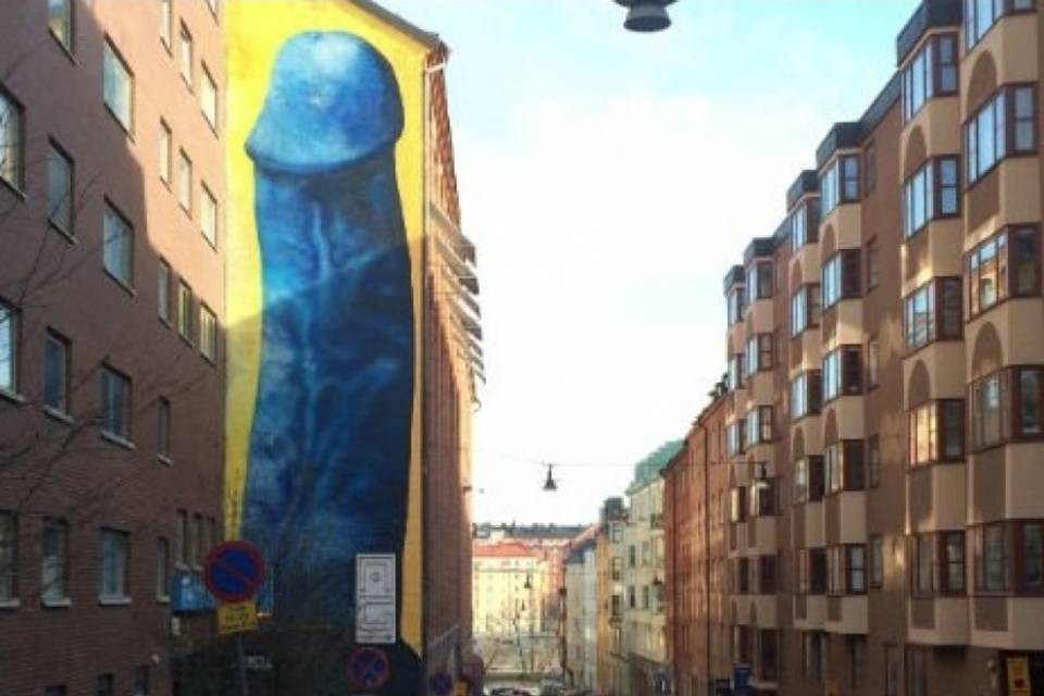C'è un pene gigante a Stoccolma