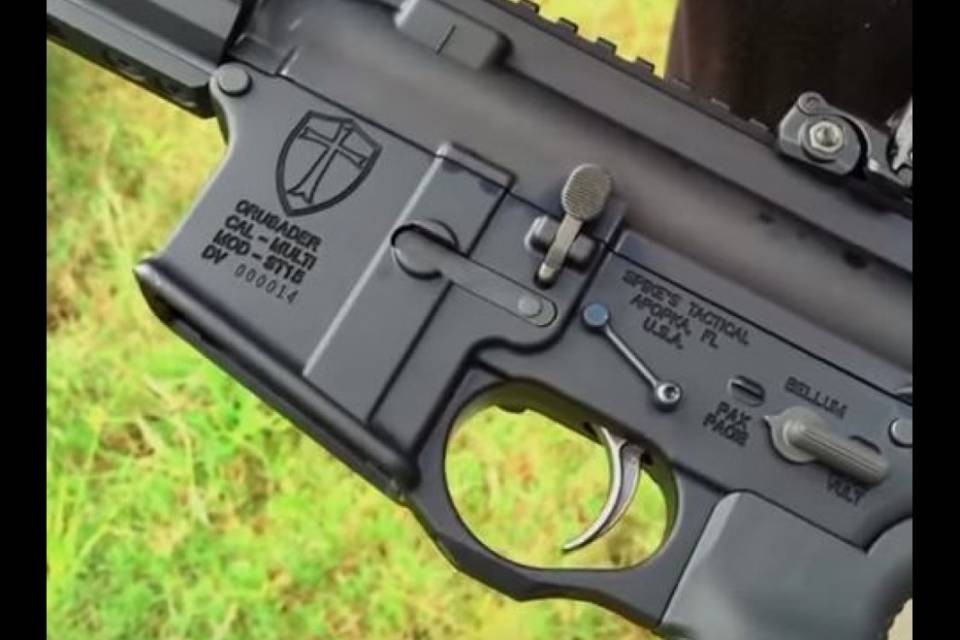 Ecco Crusader, primo fucile 'cristiano'