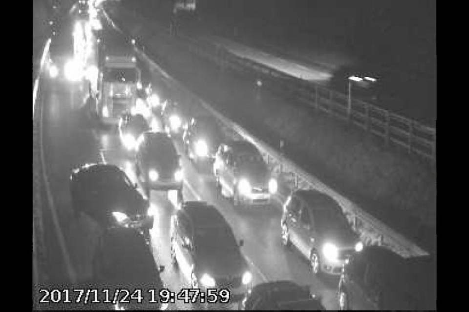 Tamponamento sull'A2 in direzione sud