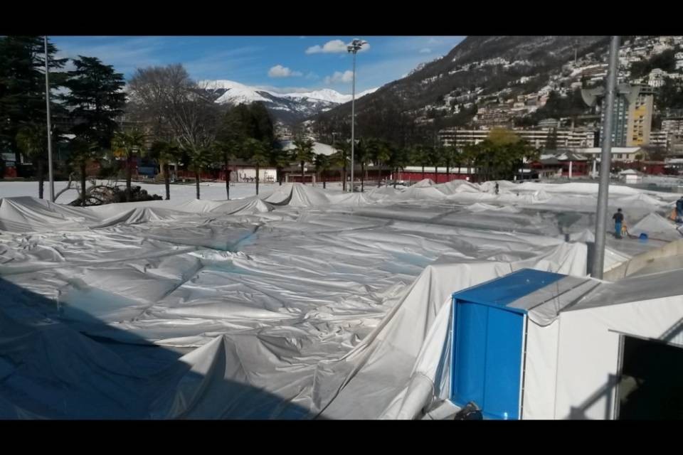 Lugano, al Lido si contano i danni