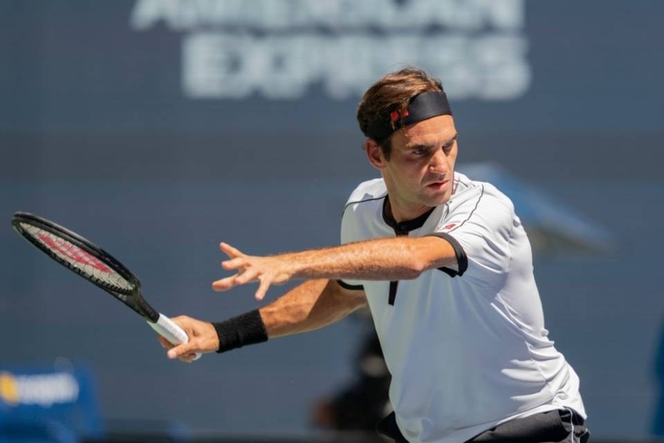 Federer travolge Filip Krajinović