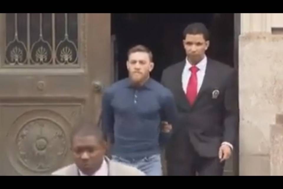 McGregor, dopo la follia le manette
