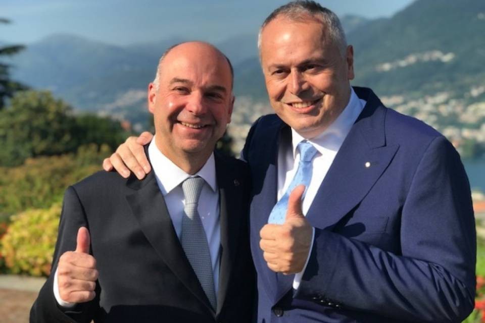 Passaggio dei poteri al Rotary Club Lugano