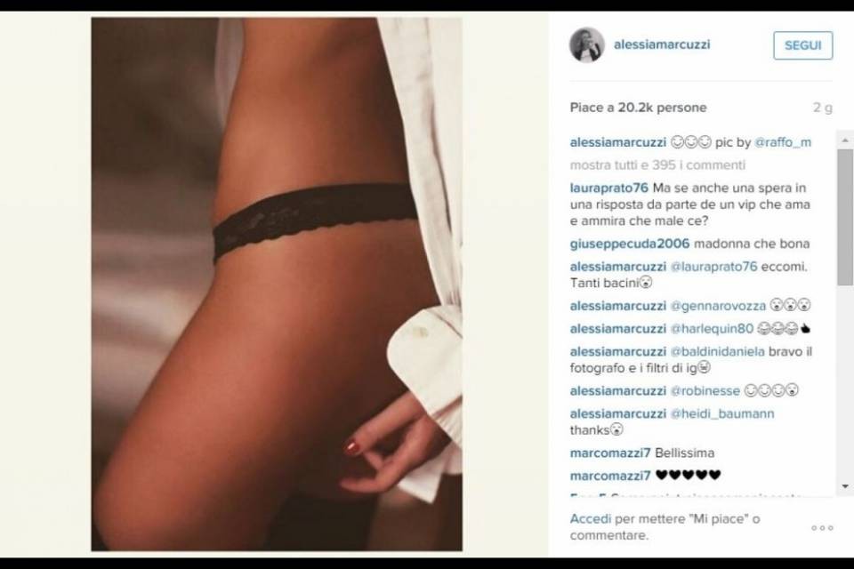 Inizio 2016 hot con la Marcuzzi