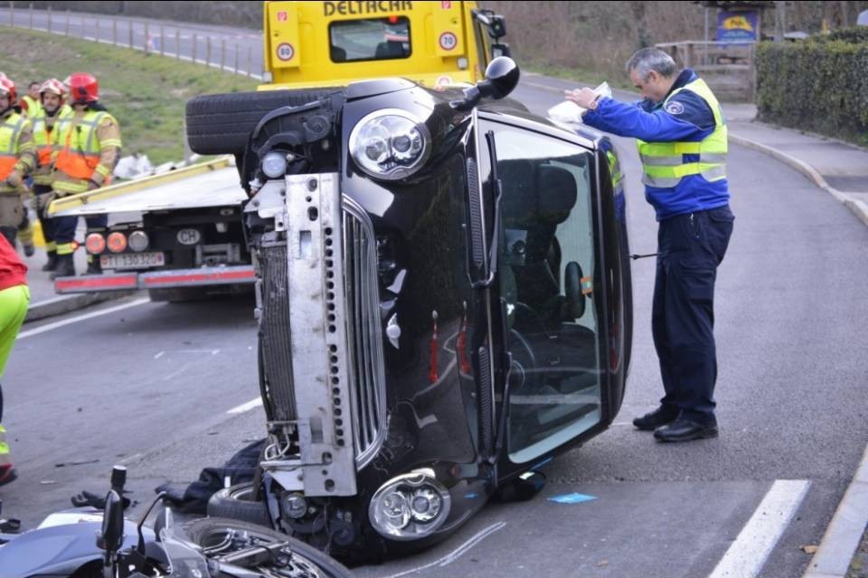 VIDEO - Incidente a Riva San Vitale: le tragiche immagini