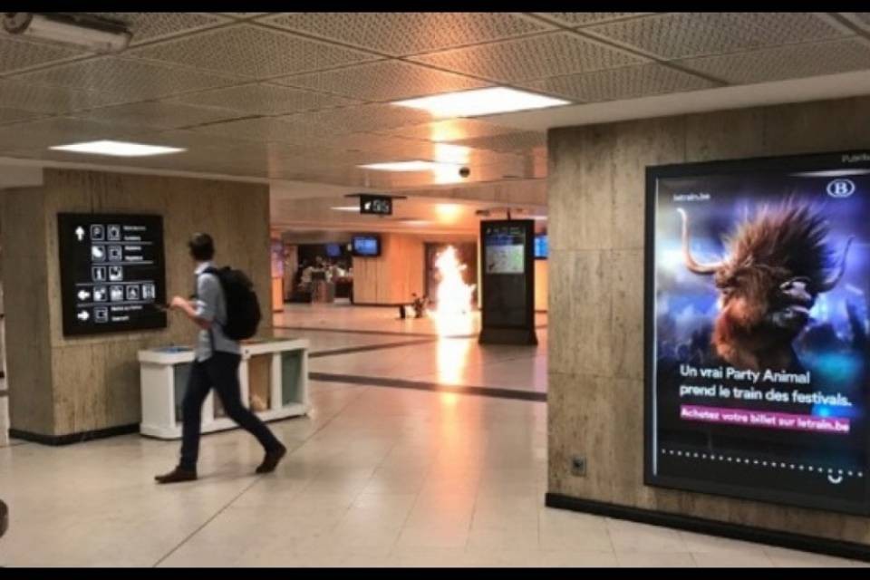 Esplosione alla stazione centrale di Bruxelles