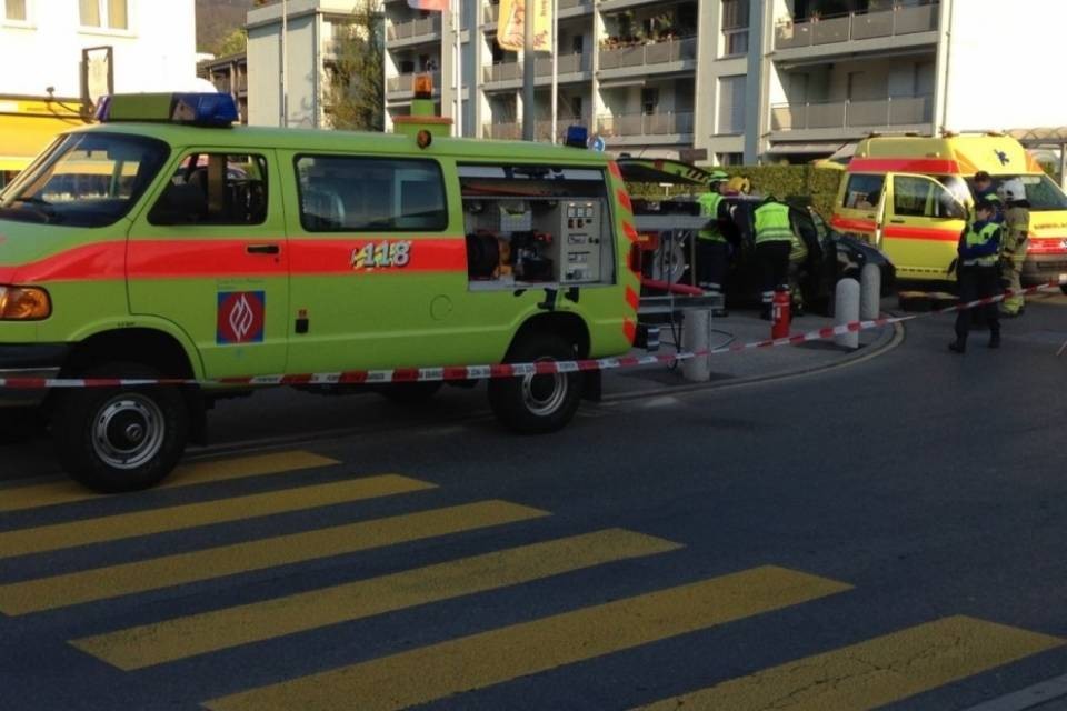Incidente ad Ascona, donna in pericolo di morte