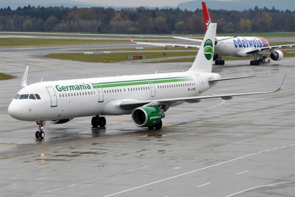Germania Flug al 100% in mani svizzere
