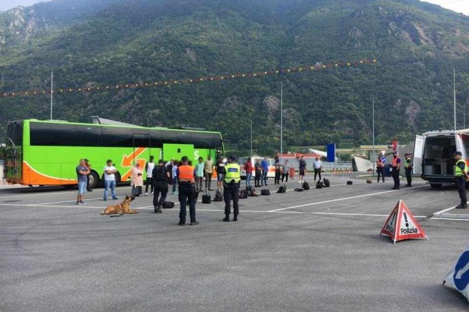 San Vittore, arrestato mentre era di passaggio