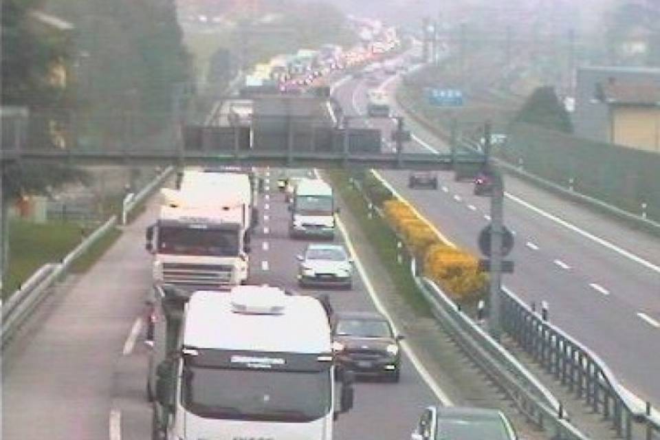 Tamponamento sulla A2