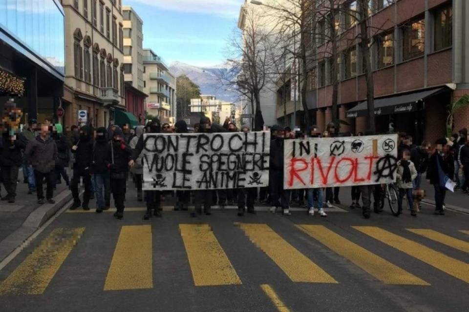 Manifestazione antirazzista a Lugano