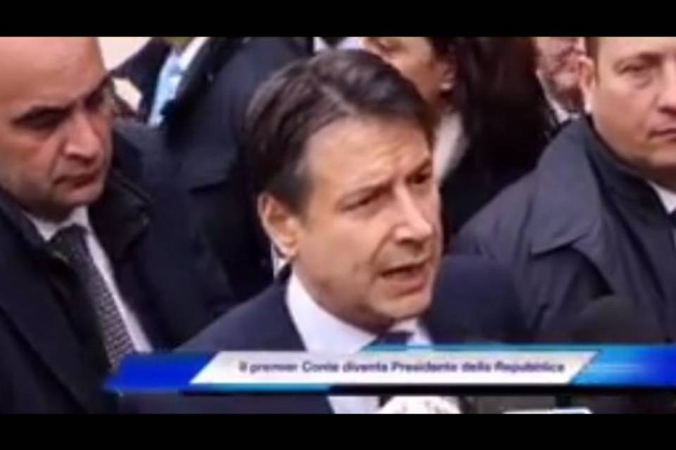 Conte, che gaffe! Si 'autoproclama' presidente della Repubblica