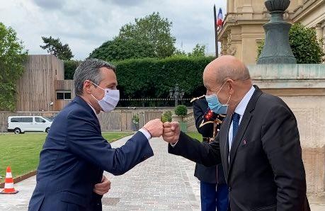 Foto da Twitter di Ignazio Cassis