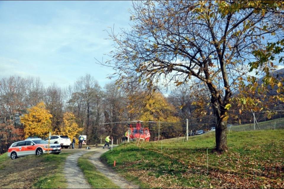 Grave infortunio a Sant'Antonino