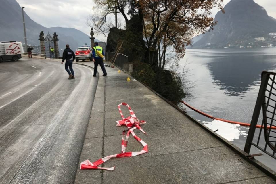 “È successo poco prima che arrivassi”