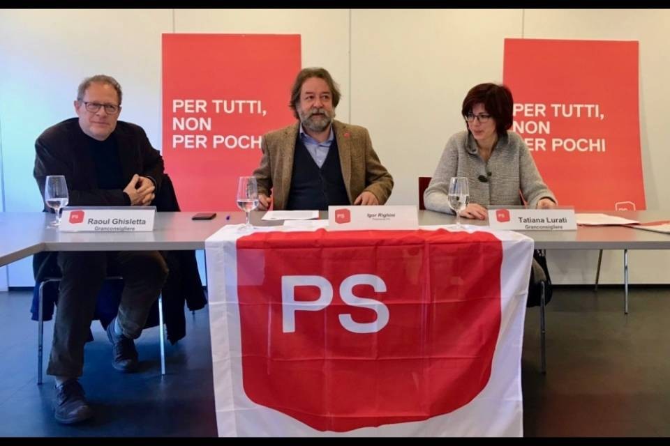 Il PS lancia l’iniziativa 'Basta privilegi ai Consiglieri di Stato'