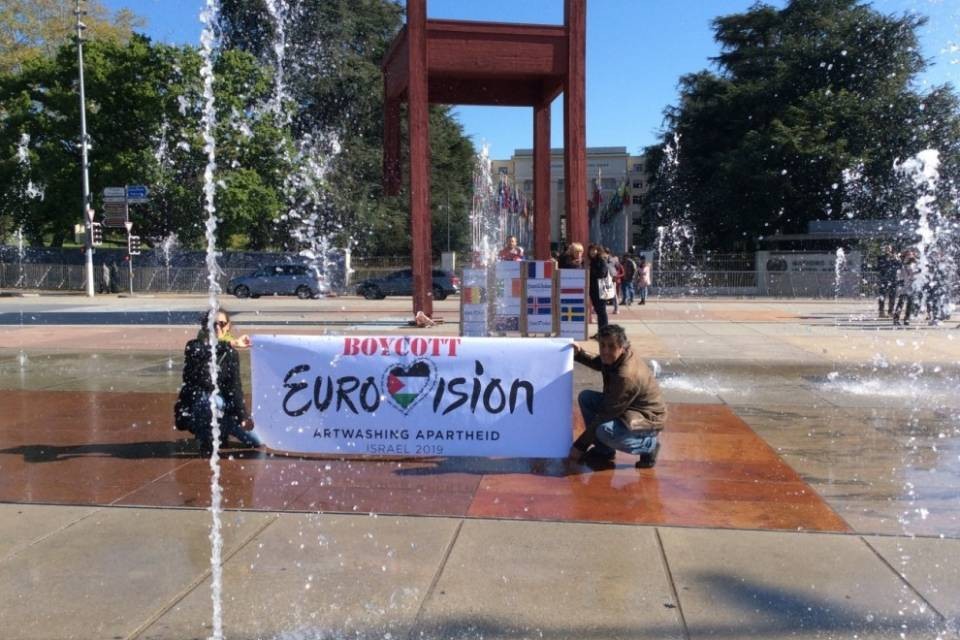 "No all'Eurosong in Israele"
