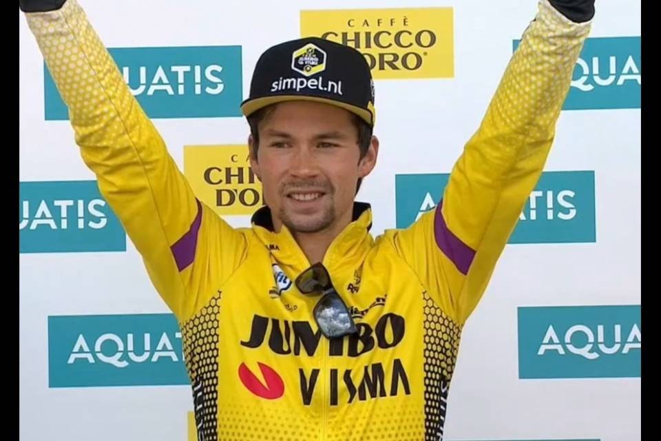 Primoz Roglic trionfa al Tour de Romandie