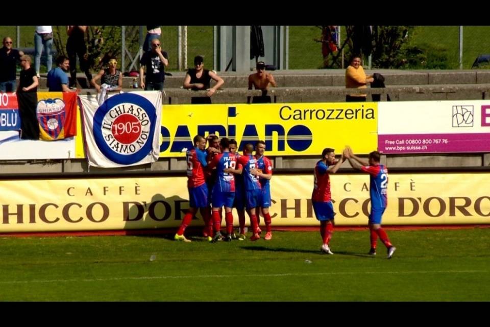 Regazzoni pennella, il Chiasso fa festa
