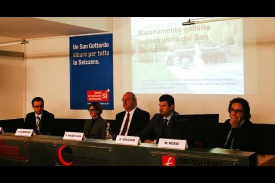Gottardo: a Lugano i pezzi da novanta del Sì