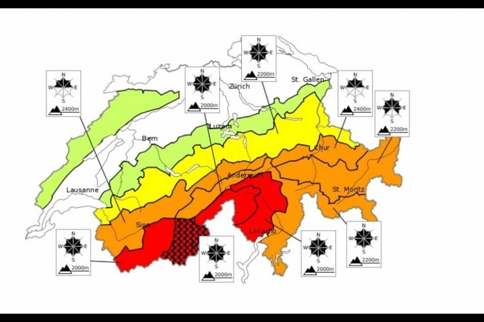 Cresce l'allerta valanghe