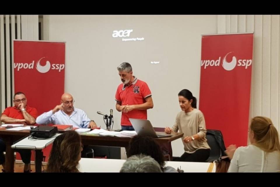 Sindacato VPOD respinge l'attuale accordo quadro con l'UE