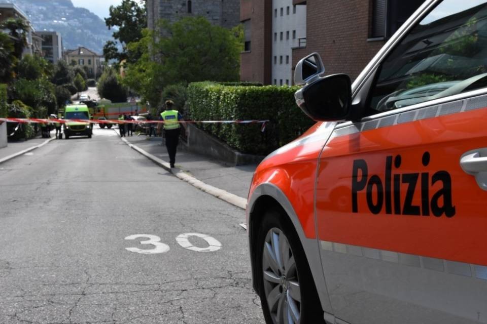Grave incidente a Massagno, anziano in pericolo di morte