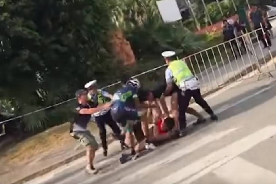 Botte da orbi in Cina