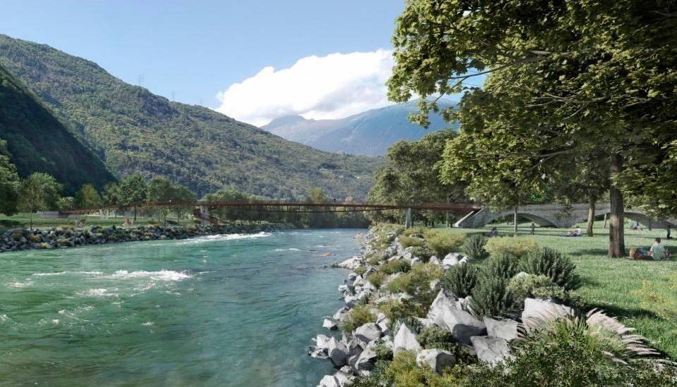Il progetto della passerella