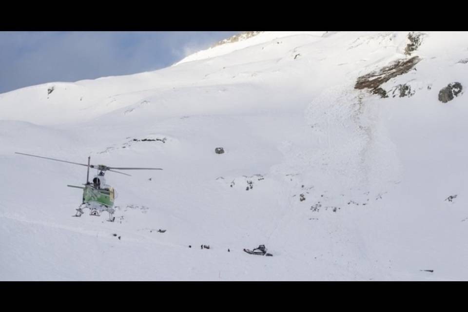 Slavina a Leysin (VD), "nessuna vittima"