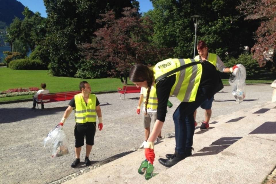 Lugano: quasi 200 partecipanti al Clean up day