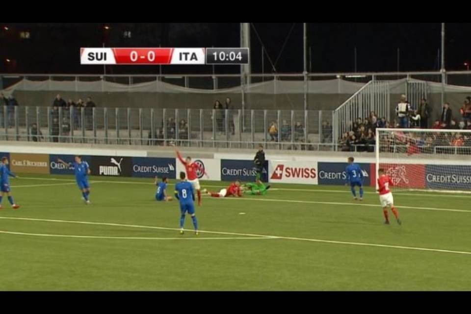 Bene la Svizzera U21: battuta l'Italia U20