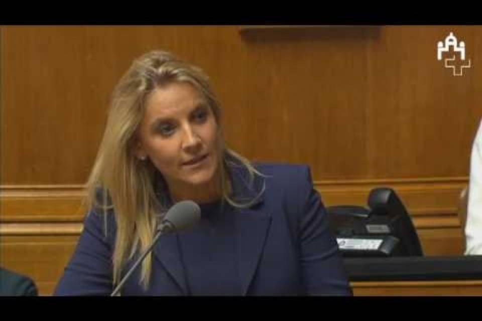 L'UDC ginevrino candida Céline Amaudruz al Consiglio degli Stati