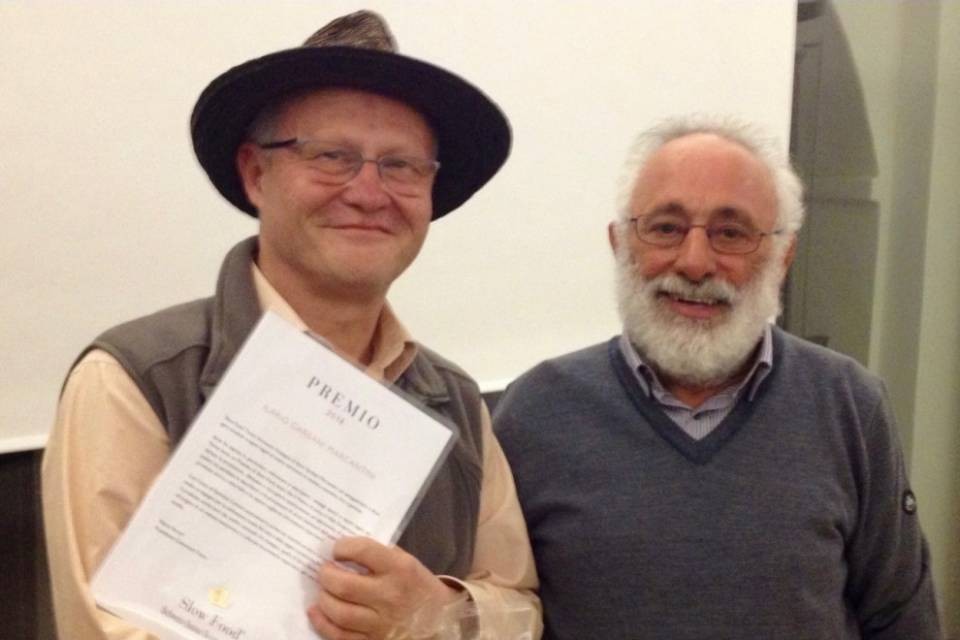 Slow Food Ticino premia Ilario Garbani