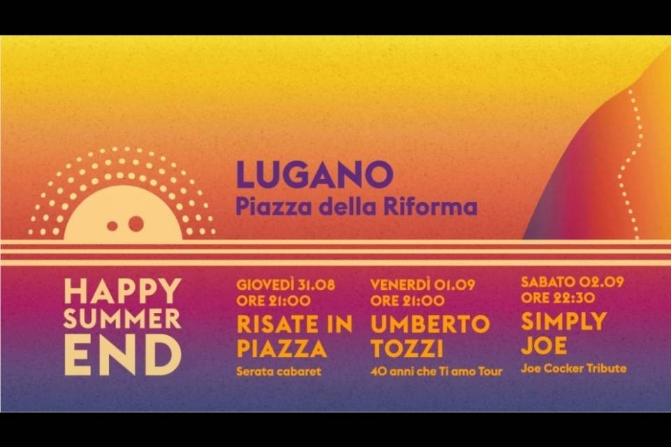 Lugano ospita l'Happy Summer End