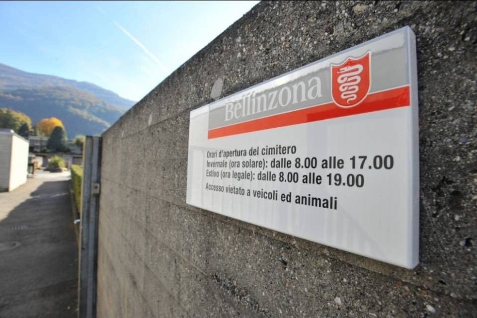 Morire a Bellinzona costerà di più