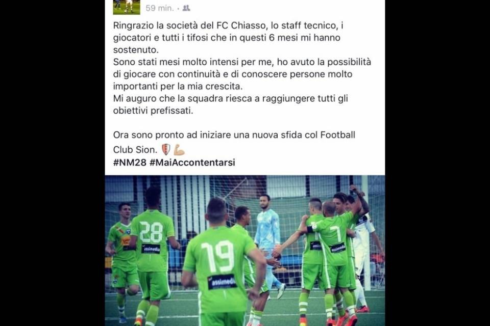 "Pensavo di giocare fino a giugno"