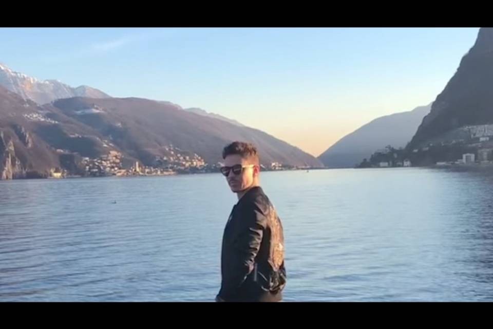 Jorge Lorenzo "pubblicizza" il Lago di Lugano