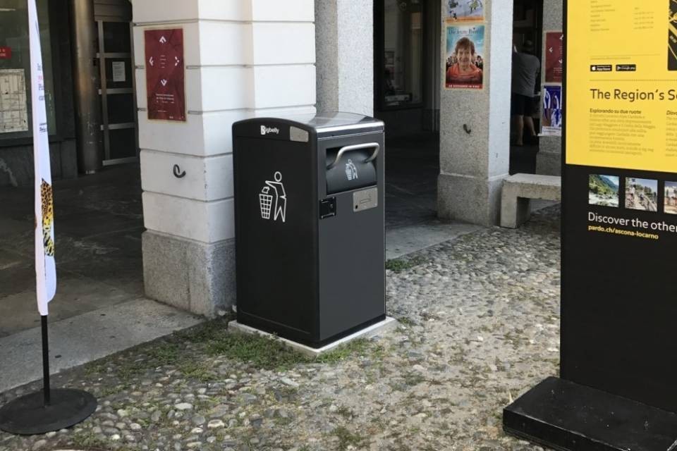 Buoni risultati per i "cestini intelligenti"