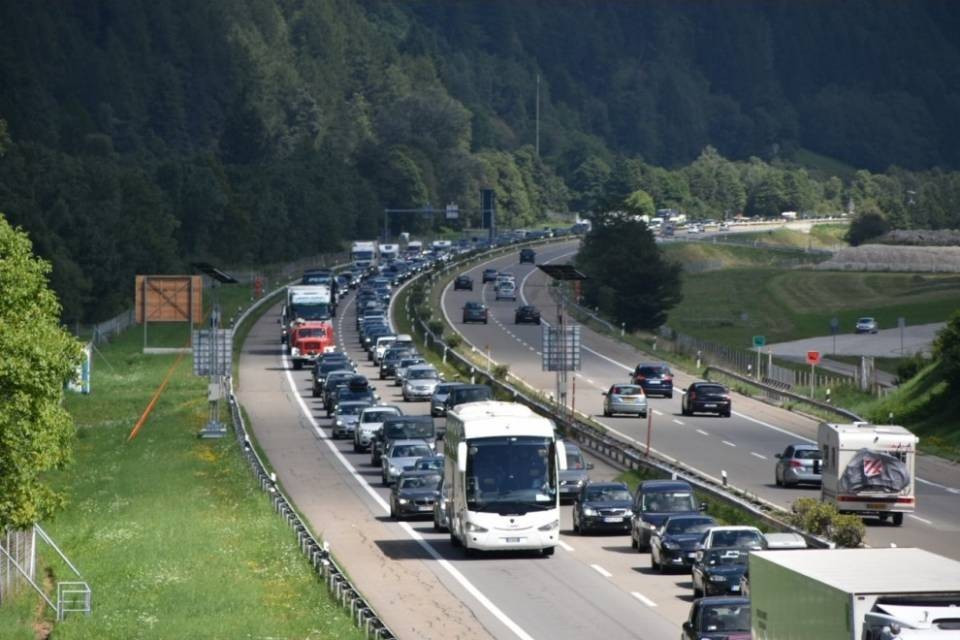 Traffico in A2