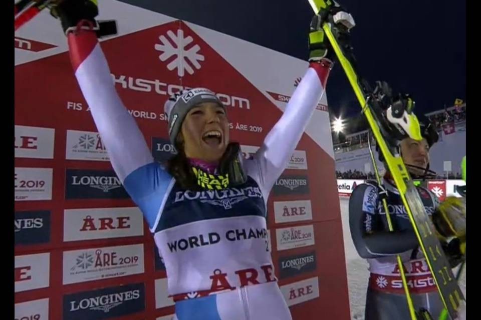 Mondiali di Are, è di Wendy Holdener il primo oro elvetico