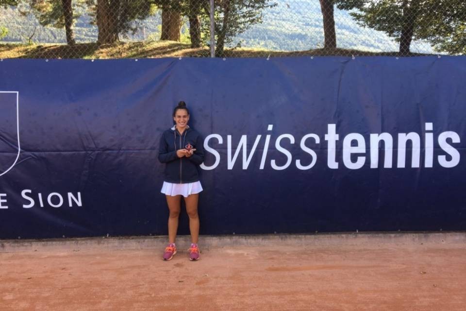 Il torneo da 15mila dollari di Sion alla ticinese Bandecchi
